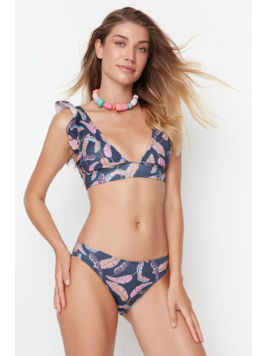 Дамско долнище на бански Trendyol Patterned