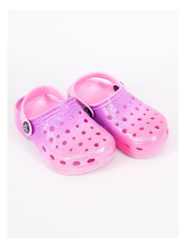 Yoclub Kids's Girls Crocs Shoes Slip-On Sandals OCR-0042G-9900