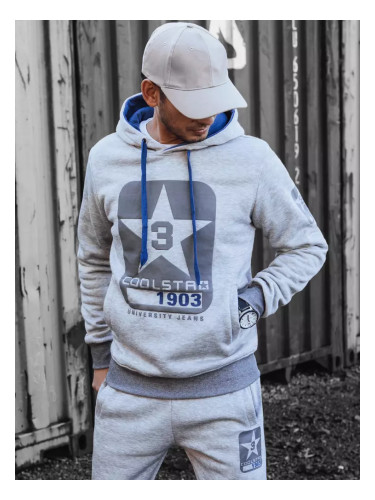Dres męski jasnoszary Dstreet