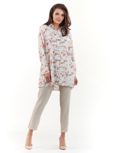 Infinite You Woman's Blouse M162 Ecru
