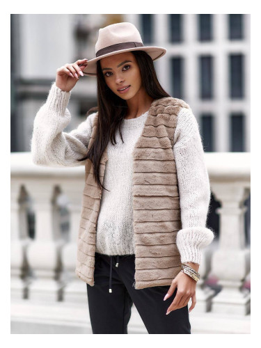 Бежова жилетка и Bella birch2114. R40