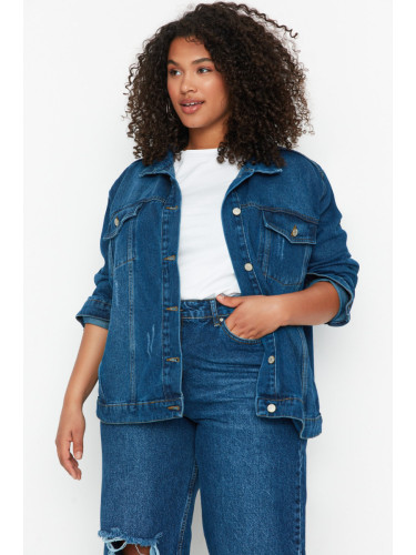 Дамско яке Trendyol Denim