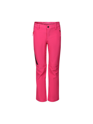 Kids softshell pants ALPINE PRO HURFO cabaret