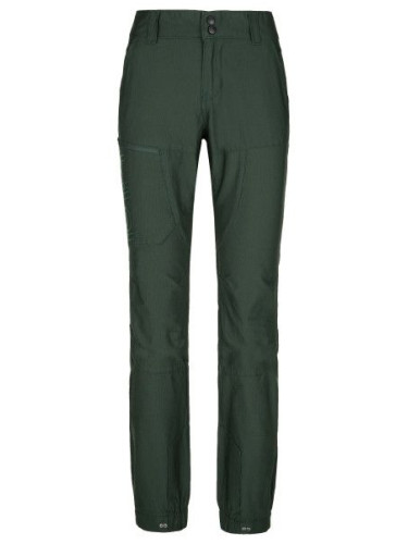 Dark green women's outdoor pants Kilpi JASPER