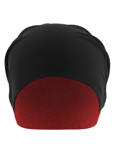 Jersey cap reversible blk/red