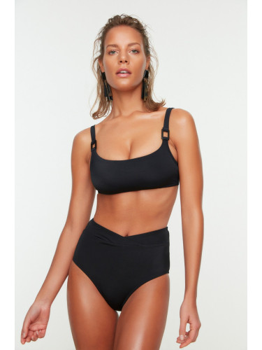 Дамско долнище на бански Trendyol High Waist