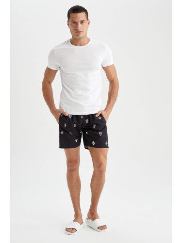 DEFACTO Regular Fit Patterned Shorts