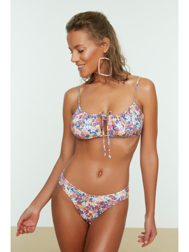Trendyol цветен печат бикини дъна