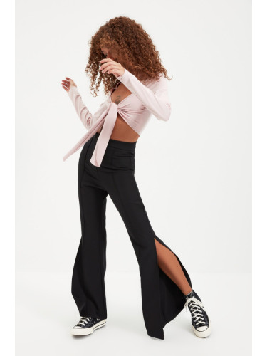 Дамски панталон Trendyol Detailed