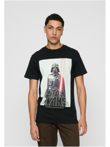 Black Star Wars Darth Vader logo T-shirt