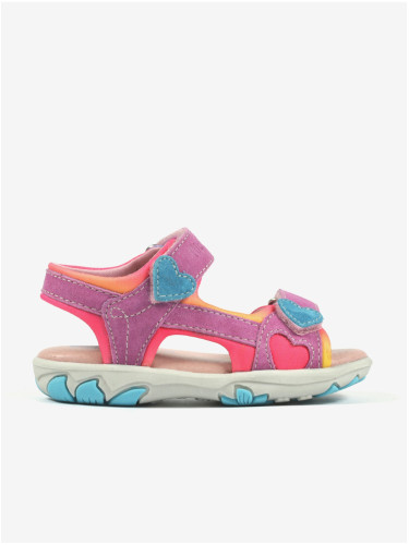 Pink girls' sandals Richter - Girls