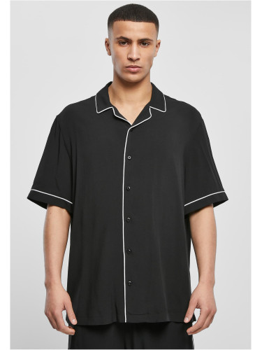 Bowling shirt black