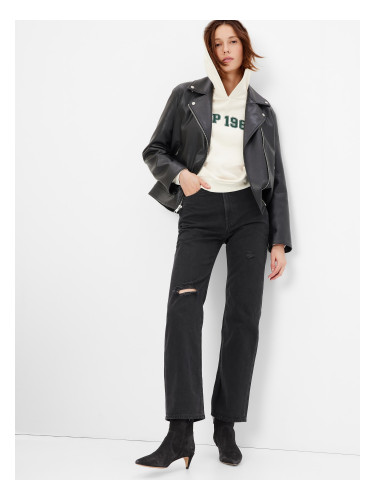 GAP Jeans High Rise '90s Loose Organic Washwell - Ladies