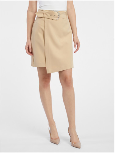 Orsay Beige Women's Sheath Skirt - Women's