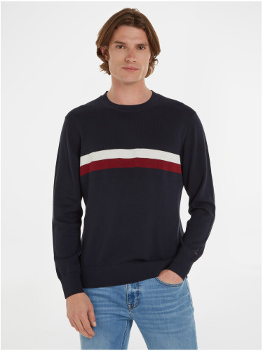 Dark blue men's sweater Tommy Hilfiger