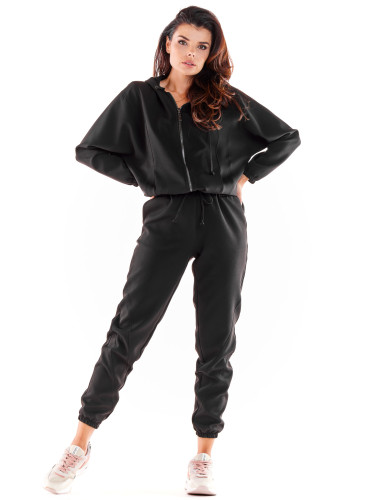 Awama Woman's Sweatshirt A590 Black