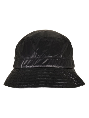 Lightweight Nylon Bucket Hat Black