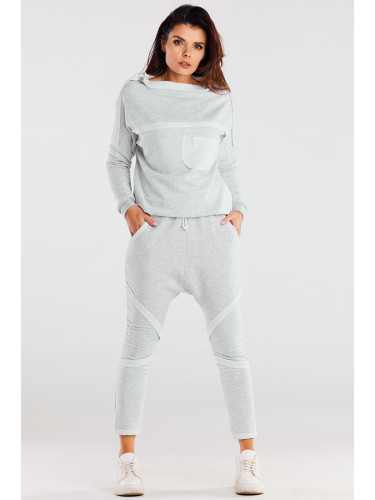 Infinite You Woman's Pants M025 Grey