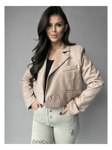 Jacket beige By la la cxp1200.beige