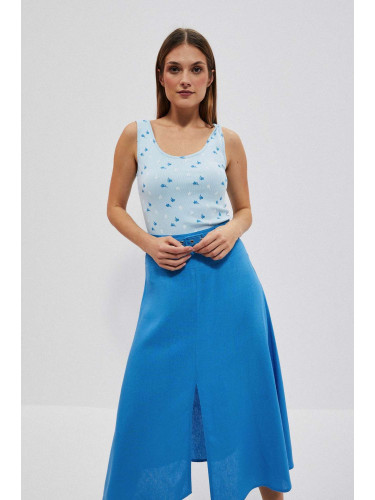 Marisse Women's T-Shirt L-Ts-4082 Pale Blue