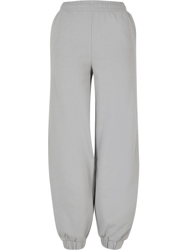 Women's high-waisted bio balloon sweatpants, light asphalt