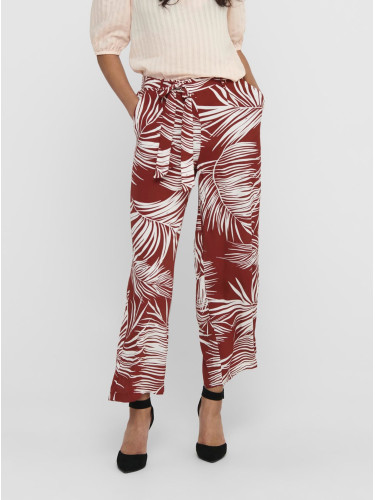 Brick patterned trousers ONLY Augustina - Ladies