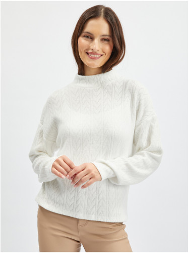 Orsay White Women's Patterned Sweater - Women's