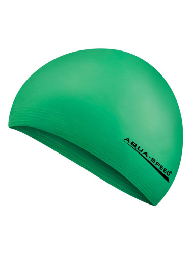 AQUA SPEED Unisex's Swimming Cap Soft Latex  Pattern 11