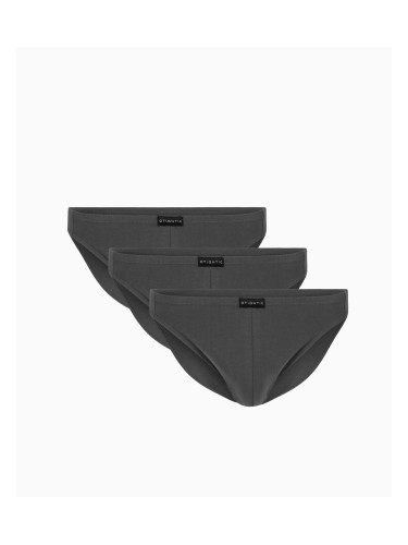 Men's briefs ATLANTIC Mini 3Pack - dark gray