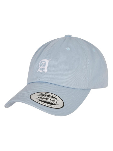 Letter Light Blue Low Profile Cap A