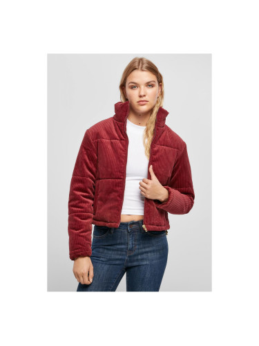 Women's corduroy jacket burgundy
