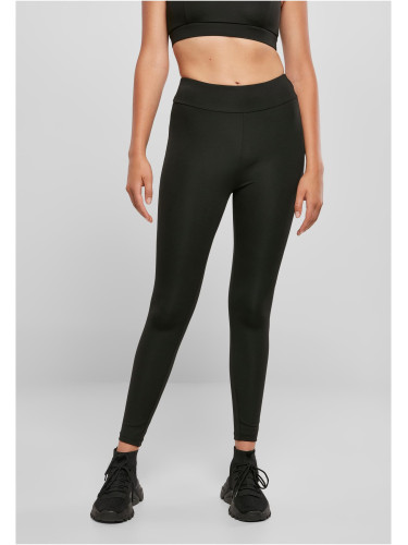 Women's recycled high-waisted leggings black