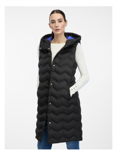 Orsay Black Ladies Quilted Vest - Women