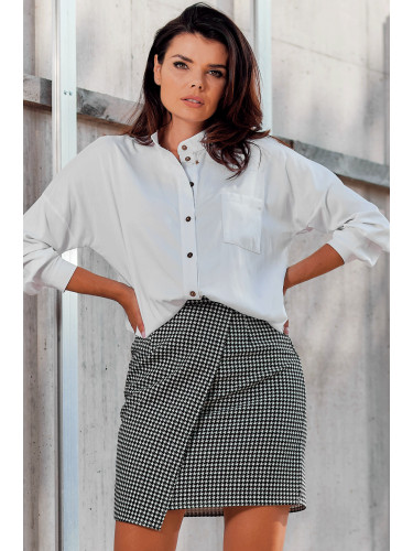 Awama Woman's Shirt A525 White