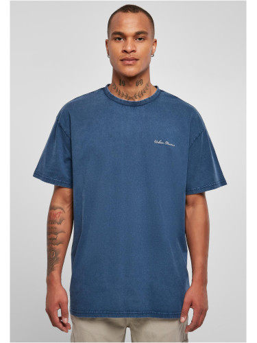 Large Small Spaceblue Embroidery T-Shirt