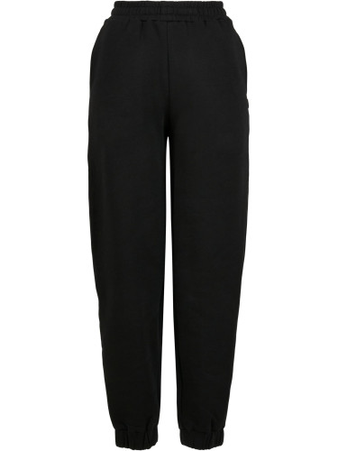 Women's Organic Balloon Sweatpants with High Waist - Black