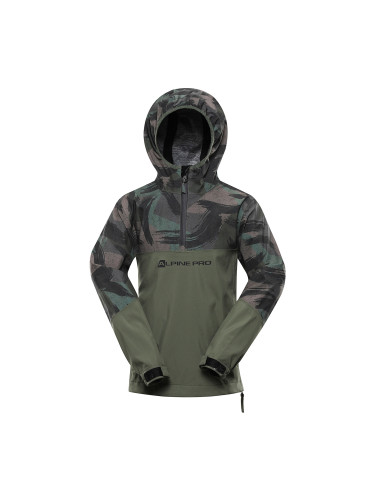 Kids jacket with ptx membrane ALPINE PRO GIBBO meavewood variant PA