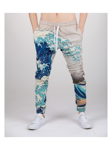 Алоха от елени Unisex Great Wave Sweatpants SWPN-PC AFD059