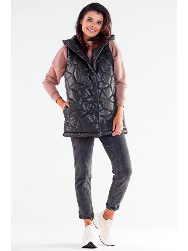 Awama Woman's Vest A539 Black