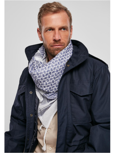 Shemag scarf blue/wht