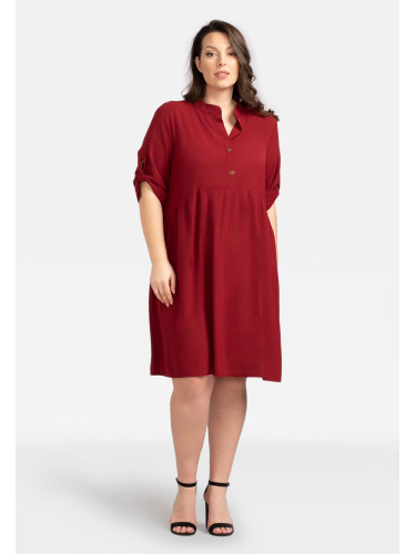 Дамска рокля Karko Buttoned