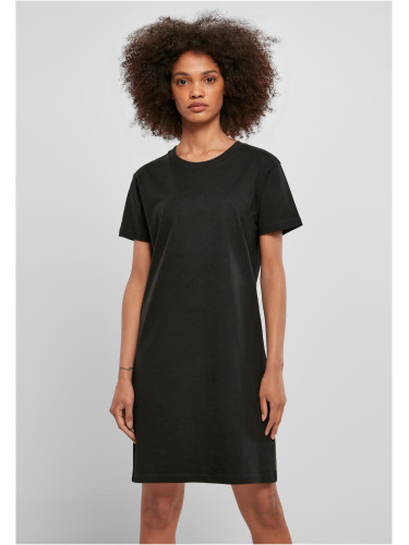 Women's dress made of recycled cotton black