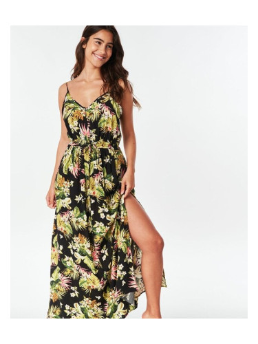 dress Rip Curl ON THE COAST MAXI DRESS Black