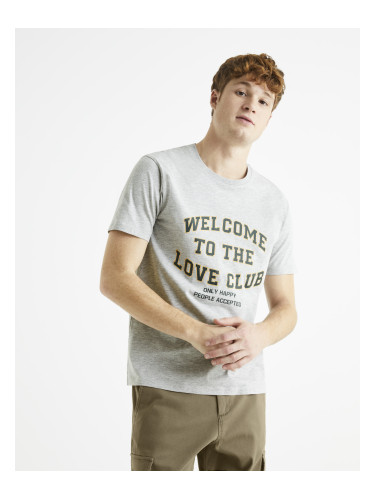 Celio T-shirt Bedisplay Welcome - Men