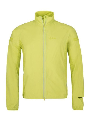 Men's running jacket KILPI TIRANO-M light green