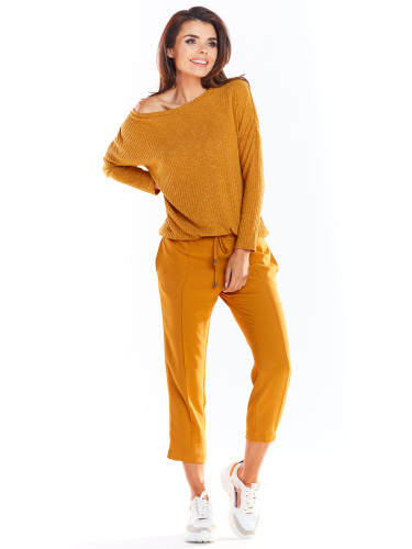 Awama Woman's Sweater A333 Camel