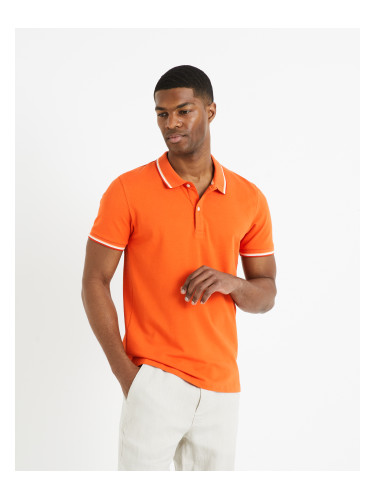 Celio Polo Pique Decolrayeb T-Shirt - Men's