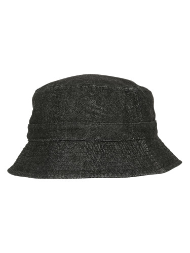 Denim Bucket Hat Black/Grey