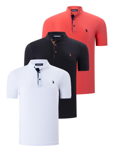 Мъжка поло тениска. dewberry