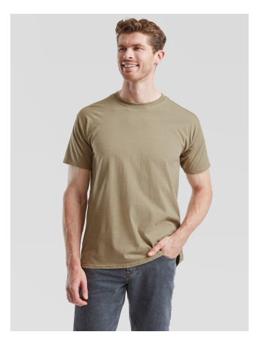 Khaki men's t-shirt Valueweight Fruit of the Loom